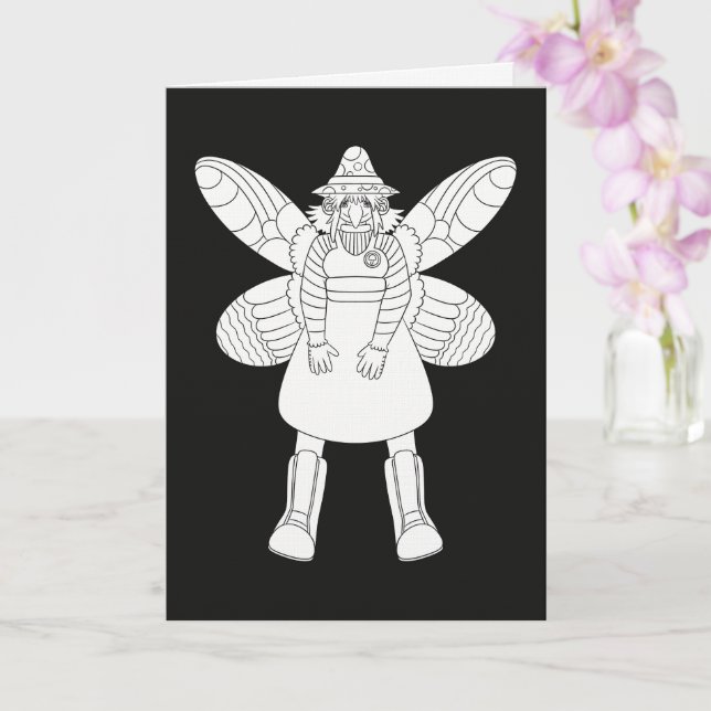 Fairy Card (Orchid)