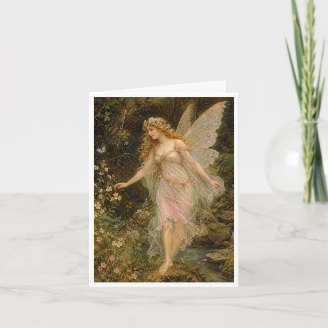Fairy card ideal for sending a note (Front)