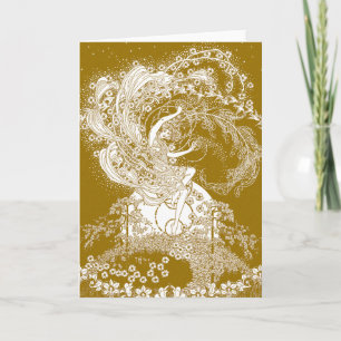 Fairy Card/ Invitation: by Dorothy Lathrop Invitation