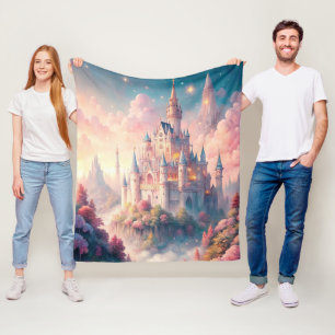 Fairy Castle Fleece Blanket