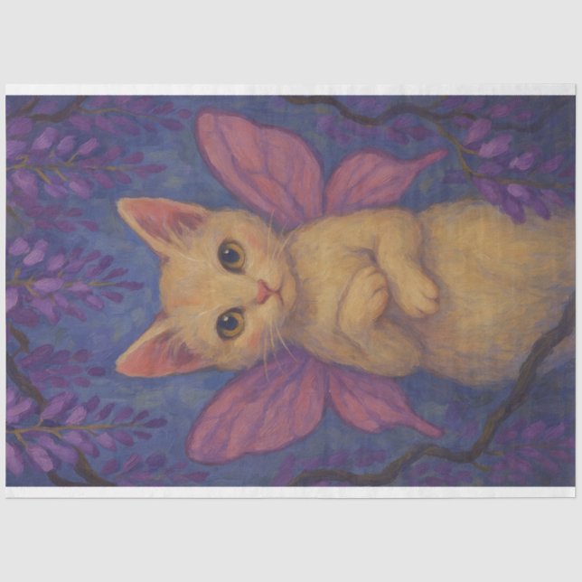 Fairy Cat                                          Tissue Paper (Front)