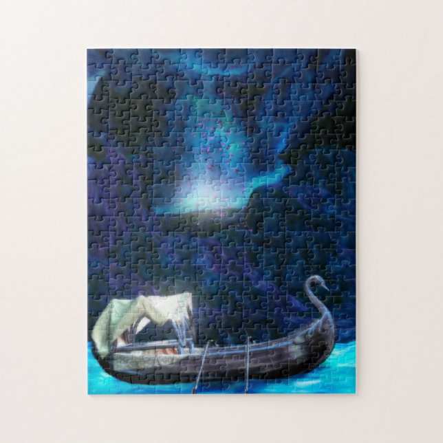 Fairy Cavern Fantasy Scenic Digital Art Puzzle (Vertical)