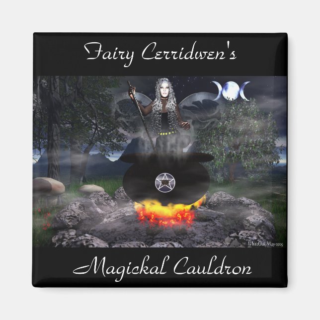 Fairy Cerridwen Magnet (Front)