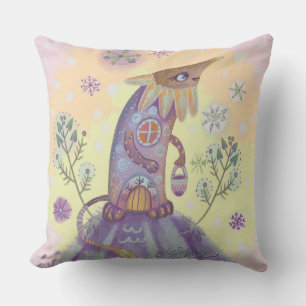 Fairy character  throw pillow