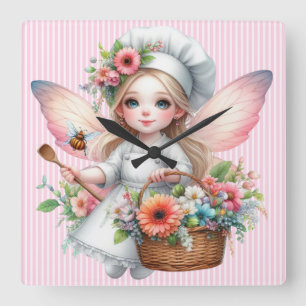 Fairy Chef Wall Clock