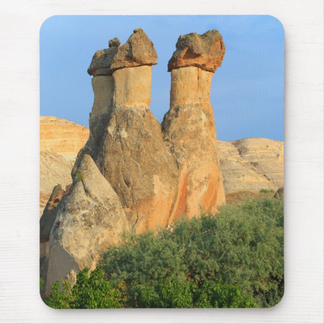 Fairy Chimneys at Sunset Mouse Pad (Front)
