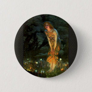 Fairy Circle Fairies Midsummer Eve 2 Inch Round Button