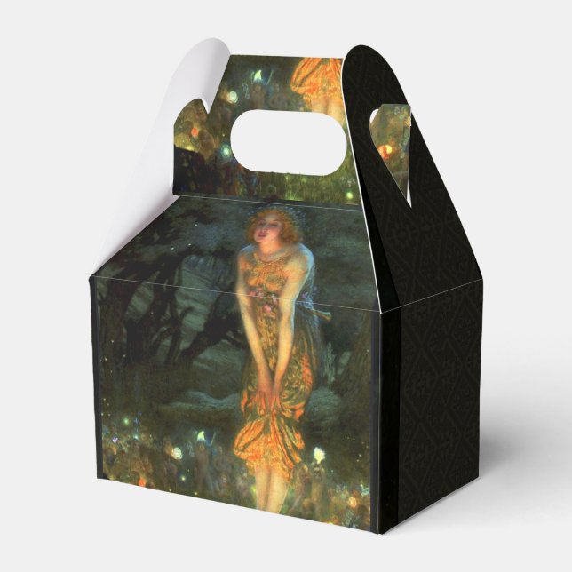 Fairy Circle Fairies Midsummer Eve Favor Box (Front Side)