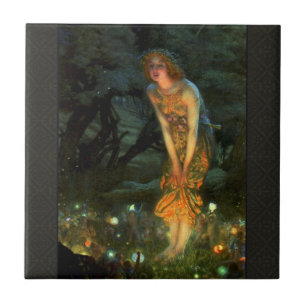 Fairy Circle Fairies Midsummer Eve Tile