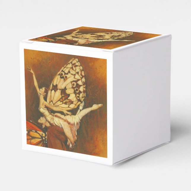 Fairy Couple Favour Box (Front Side)