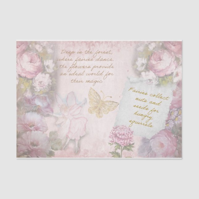 Fairy Design Series 1 Tissue Paper (Front)