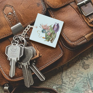 Fairy Dragon Books Tea Friendship  Keychain