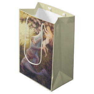 Fairy Dream (by Theodor Severin Kittelsen) Medium Gift Bag