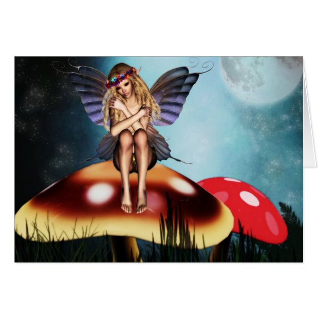 Fairy dreamer card (Front Horizontal)