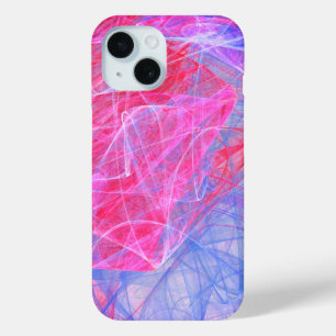 Fairy Dust - Enchanting Fractal Textures Colourful iPhone 15 Case