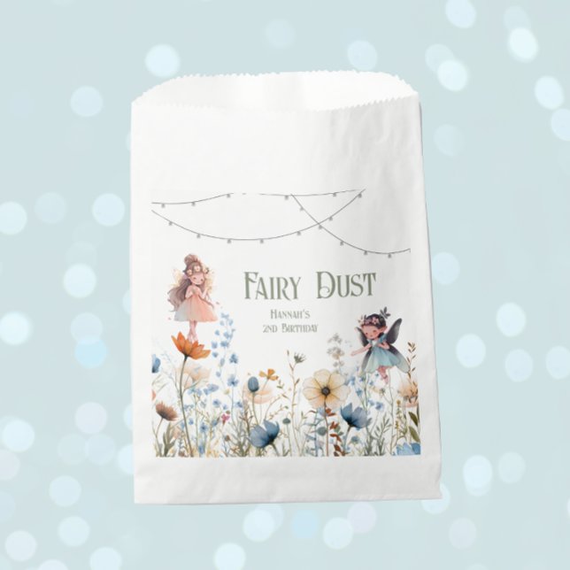 Fairy Dust Magic Second Birthday Favour Bag (Creator Uploaded)