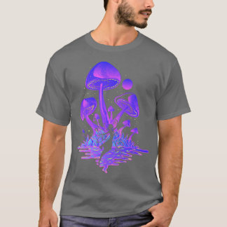 Fairy Dust Mushrooms Fairycore Goblincore Love Fae T-Shirt