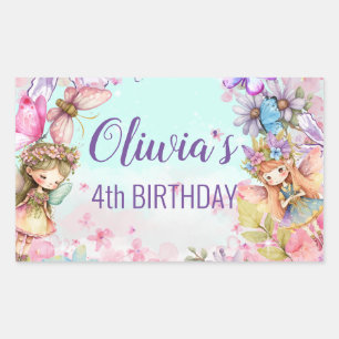 Fairy enchanted forest sticker