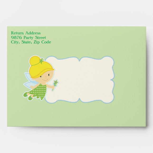 Fairy Envelope Style: A7 Greeting Card (Front)
