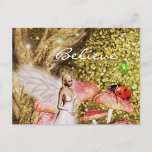 Fairy et la carte postale ladybug