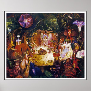Fairy (Faerie) Poster Print: Fairy Banquet
