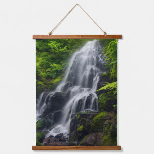 Fairy Falls Colombia River Gorge Oregon. Hanging Tapestry