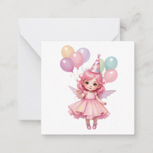 Fairy Fantasy Birthday Note Card