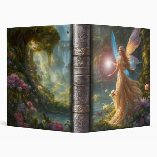 Fairy Fantasy no.1 Fine Art Faux Leather Binder