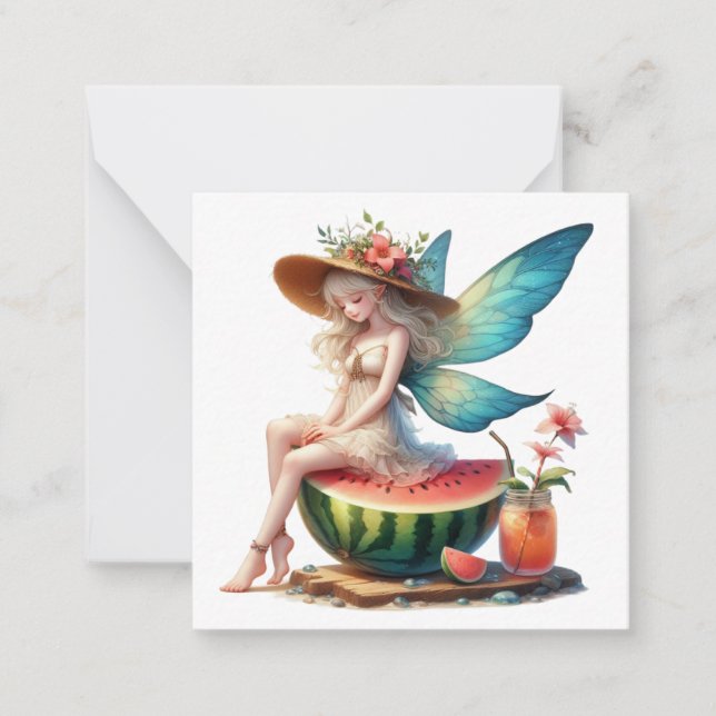 Fairy Fantasy Note Card (Front)