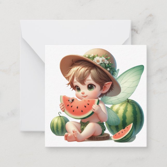 Fairy Fantasy Note Card (Front)