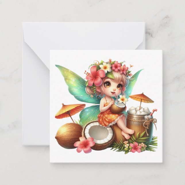 Fairy Fantasy Note Card (Front)