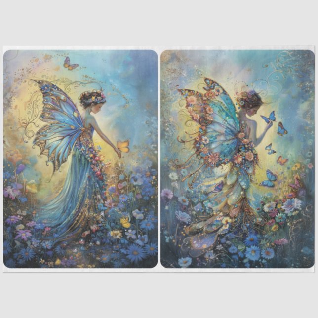 Fairy Fantasy  Tissue Paper (Front)