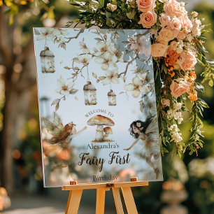 Fairy First Bird Woodland Floral