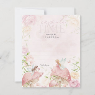 Fairy First Birthday Woodland Time Capsule
