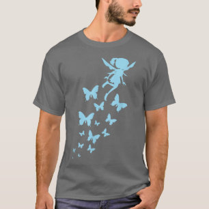 Fairy Flies with Butterflies T-Shirt