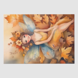 Fairy Floral Fall Autumn Magical Decoupage Tissue Paper