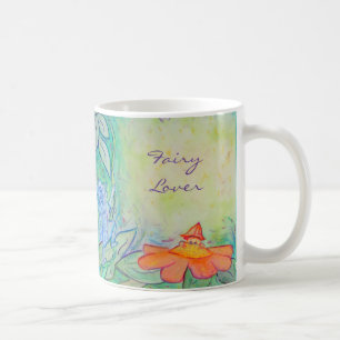 Fairy Flower Garden Art Custom Coffee Mugs