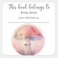 Fairy fly agaric - book belongs to