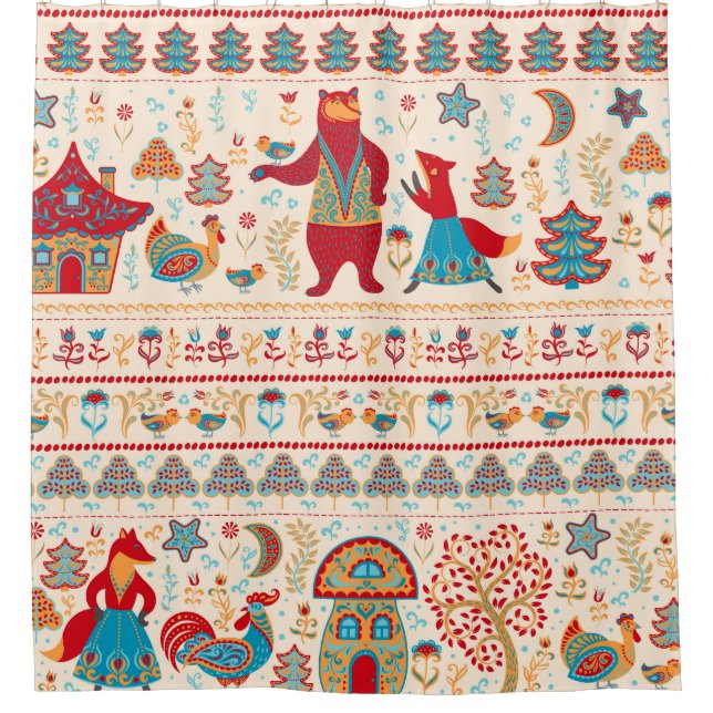 Fairy Forest Animals: Beige Background (Front)
