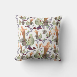 Fairy Forest by Day Throw Pillow