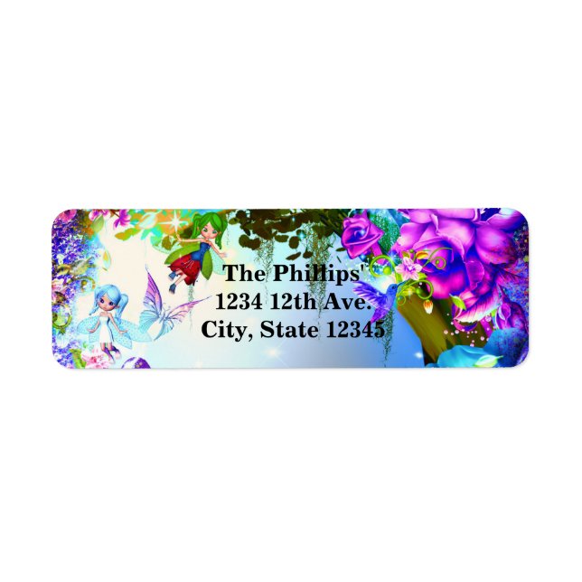 Fairy Forest Enchanted Magical Birthday Party (Front)