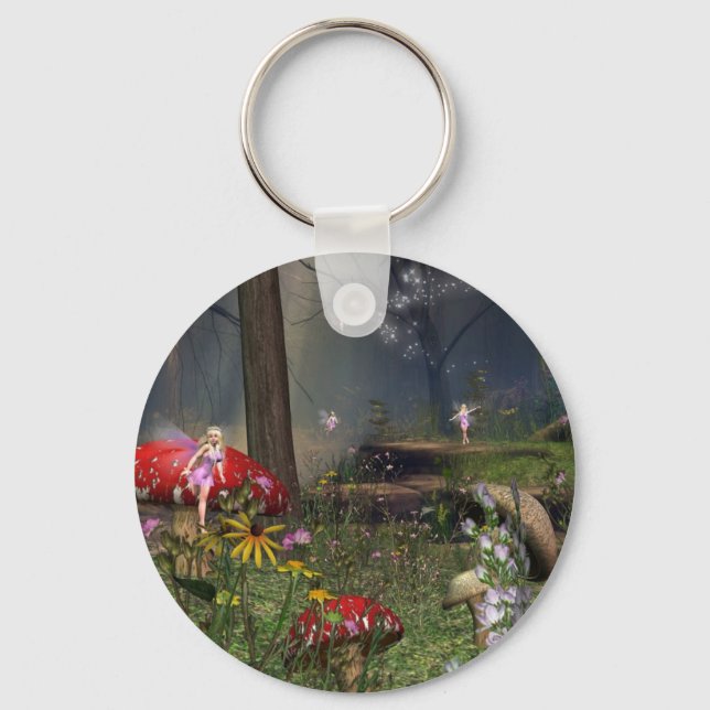 Fairy Forest Keychain (Front)