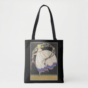 Fairy Frolicking With Flowers Tote Bag