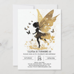 Fairy Garden Adventure Birthday Invitation