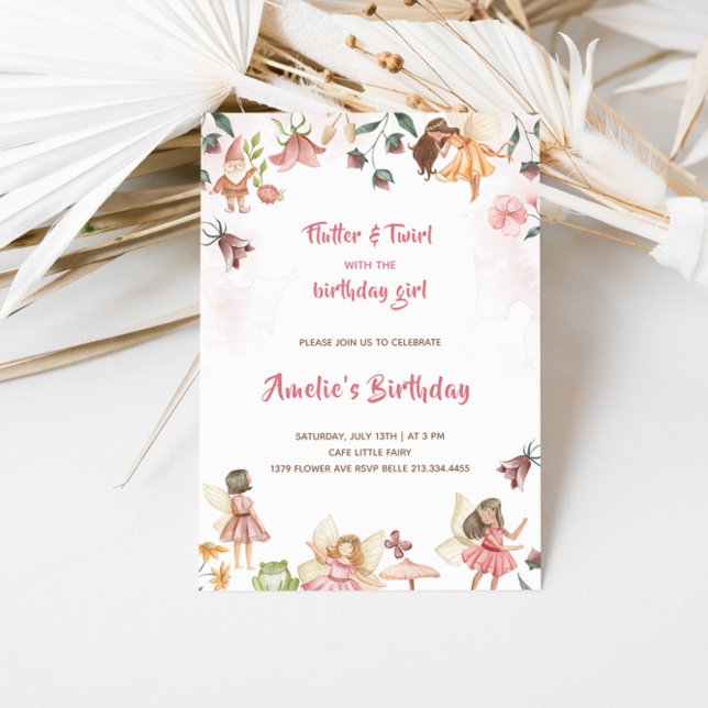 Fairy Garden Birthday Invitation (Creator Uploaded)