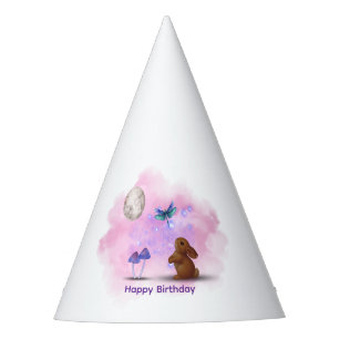 Fairy Garden Birthday Paper Hats