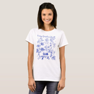Fairy Garden Club T-Shirt – Vintage Botanical 