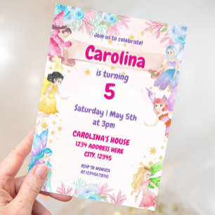 Fairy Garden Invitation Anniversaire