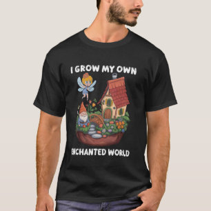 Fairy Garden Micro Figurines Lover Miniature Fairy T-Shirt