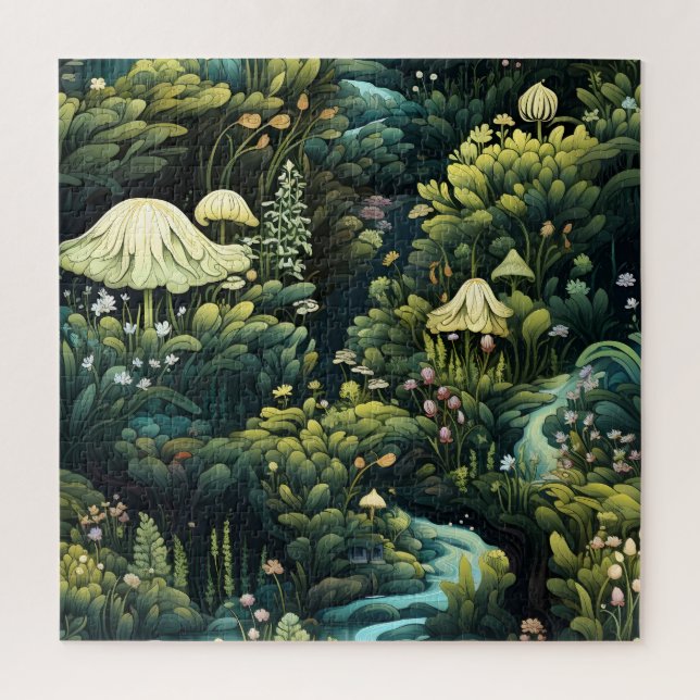 Fairy Garden Puzzle (Vertical)